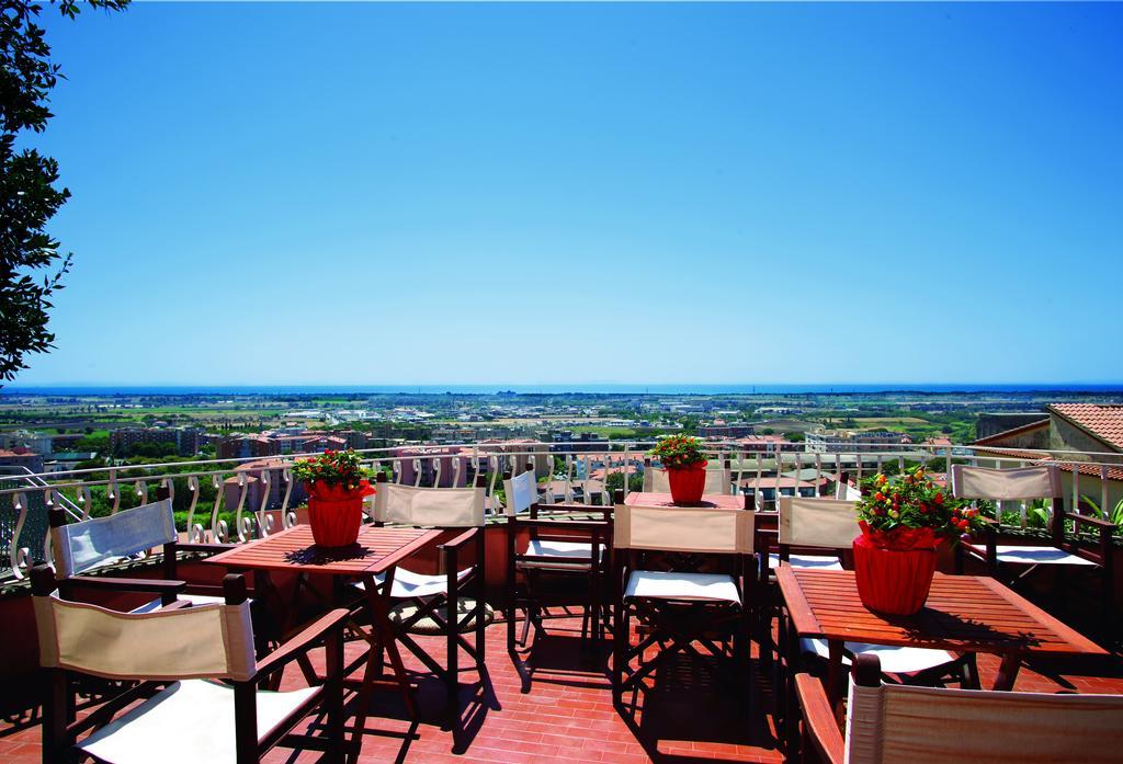 Hotel Tarconte Tarquinia Bagian luar foto